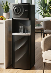 Zen 3 Tap Top Load Water Dispenser with Cabinet Black Colour, ZWT630B