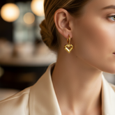 Lee Cooper Women's Earings - Gold, LC.E.01726.110