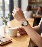 Casio, Unisex Watch Analog, White Dial Black Leather Band, LTP-TW100L-7A1V product image