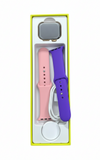 Slazenger Infinity Elite Unisex Smart Watch with Pink and purple Silicone Strap, SL.09.2448.5.02