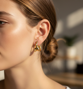 Lee Cooper Women's Earings - Gold, LC.E.01752.110