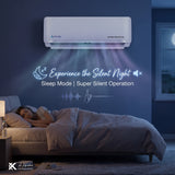 Pearl 3.0 Ton Split Air Conditioner (AC), Super Tropical, 36,000 BTU, EWMA36FC2B3ACXX