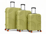 Skybags moss green luggage set