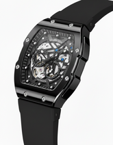 Quantum, Men's, Analog Watch, Black Dial, with Silicone Band, QU-QMG1098.051