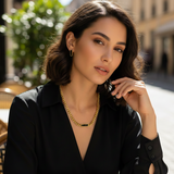 Lee Cooper Women's Jewellery Set Gold/Black, LC.S.01815.150