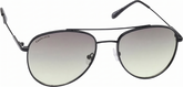 Fastrack Unisex Aviator Sunglasses, Grey Lens, UV protected, M256GR4 - image 2