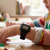 Casio Kid's Watch Digital, Black Dial Black Resin Strap, F-201WA-1ADF