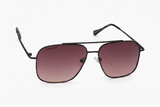 Fastrack Unisex Rectangular Sunglasses, Brown Lens, UV protected, M261BK1 - image 2