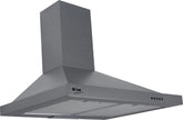Zen Built-in Chimney Cooker Hood 60cm Stainless Steel Inox, ZPHC60