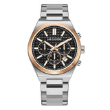 Lee Cooper, Men's, Analog Watch, Black Dial, with Stainless Steel Band, LE-LC08084.550