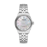 Hanowa Women's Analog Watch White Dial with Silver Stainless Steel Bracelet, HAWLH0002601