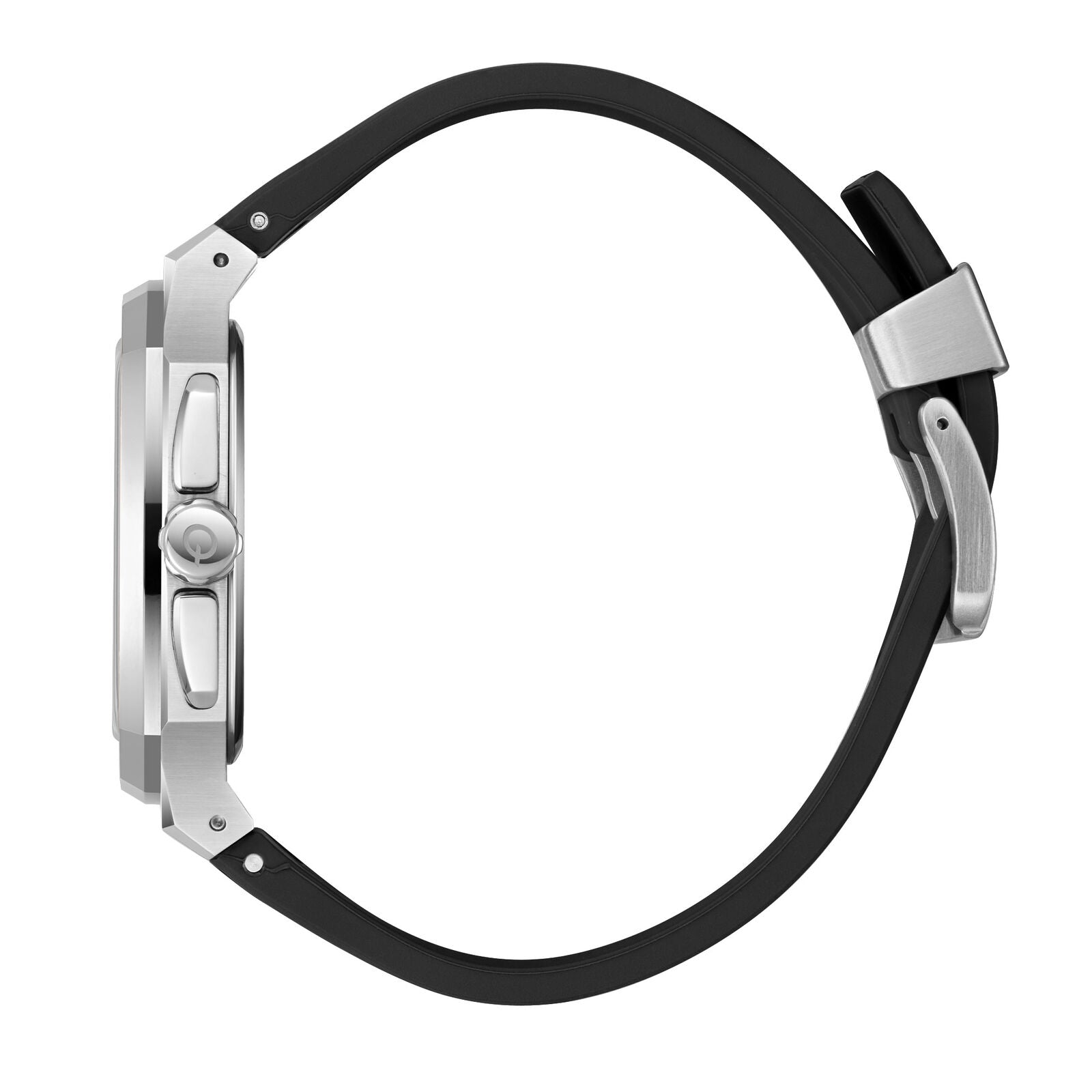 Quantum, Men's, Analog Watch, Silver Dial, with Silicone Band, QU-HNG1033.331