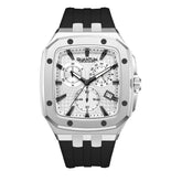 Quantum, Men's, Analog Watch, Silver Dial, with Silicone Band, QU-HNG1033.331