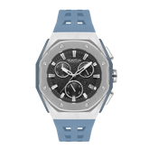 Quantum men analog watch, black dial with silicone band, model QU-HNG1170.360, Bahrain