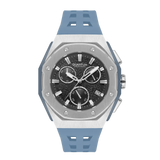 Quantum men analog watch, black dial with silicone band, model QU-HNG1170.360, Bahrain