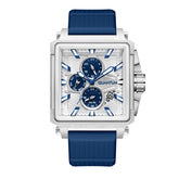 Quantum, Men's, Analog Watch, Blue Dial, with Silicone Band, QU-HNG969.339