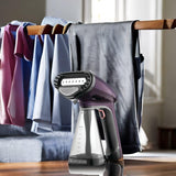 Black+Decker, 1500W Handheld Portable Garment Steamer with Auto Shut-Off, Purple , HST1500
