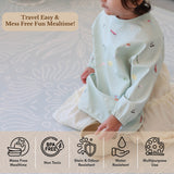 Milk It Baby Water Proof Sleeved Bib, Hong Kong City, MI-SBHK006S