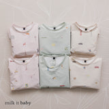 Milk It Baby Water Proof Sleeved Bib, Safari Beige, MI-SBSB004