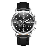 Lee Cooper, Men's, Analog Watch, Black Dial, with Leather Band, LE-LC08085.351