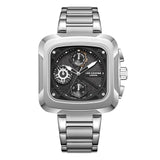 Lee Cooper, Men's, Analog Watch, Black Dial, with Stainless Steel Band, LE-LC08013.350