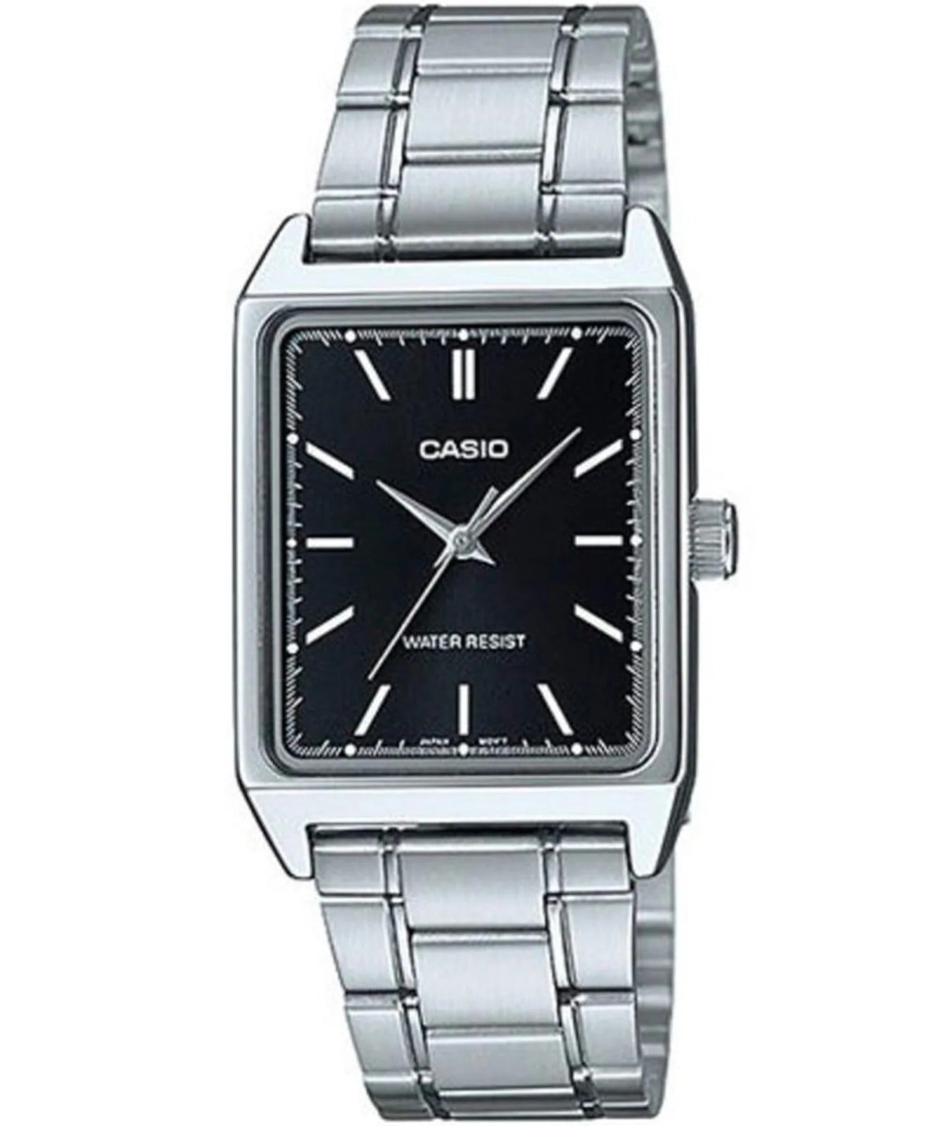 Casio CS-LTP-V007D-1EUDF black dial watch