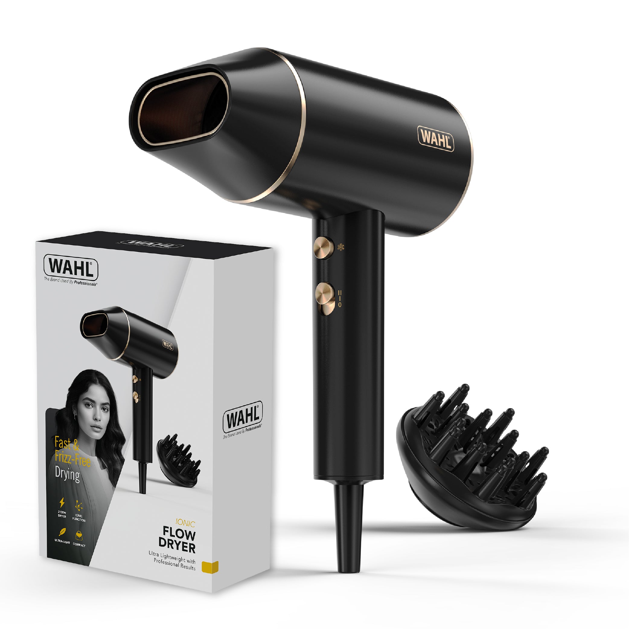 Wahl Ionic Flow Corded Hair Dryer, 3404-0370 Wahl grooming product
