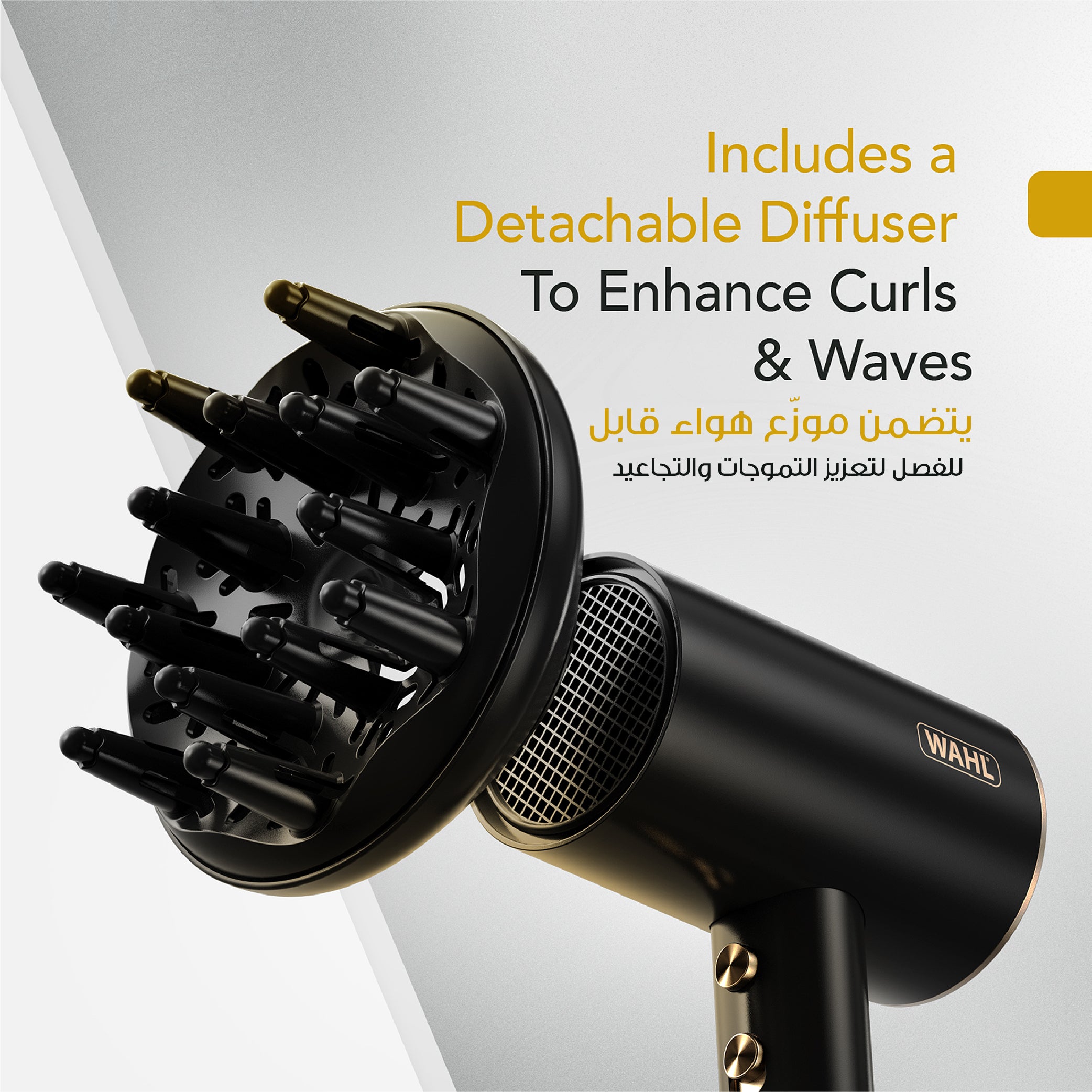 Wahl Ionic Flow Corded Hair Dryer, 3404-0370 Wahl grooming product