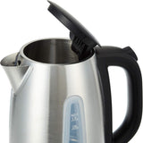 Black+Decker, 1.7 Litre Concealed Coil Stainless Steel Kettle, JC450