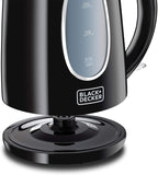 Black+Decker, 2200W Electric Kettle Black 1.7L, JC69