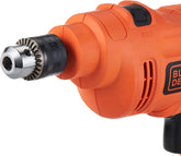 Black+Decker, 550W 10mm Single Speed Drill, KR5010-B5