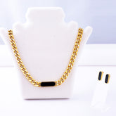 Lee Cooper Women's Jewellery Set Gold/Black, LC.S.01815.150