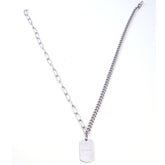 Lee Cooper Men's Necklace - Silver, LC.N.01800.330
