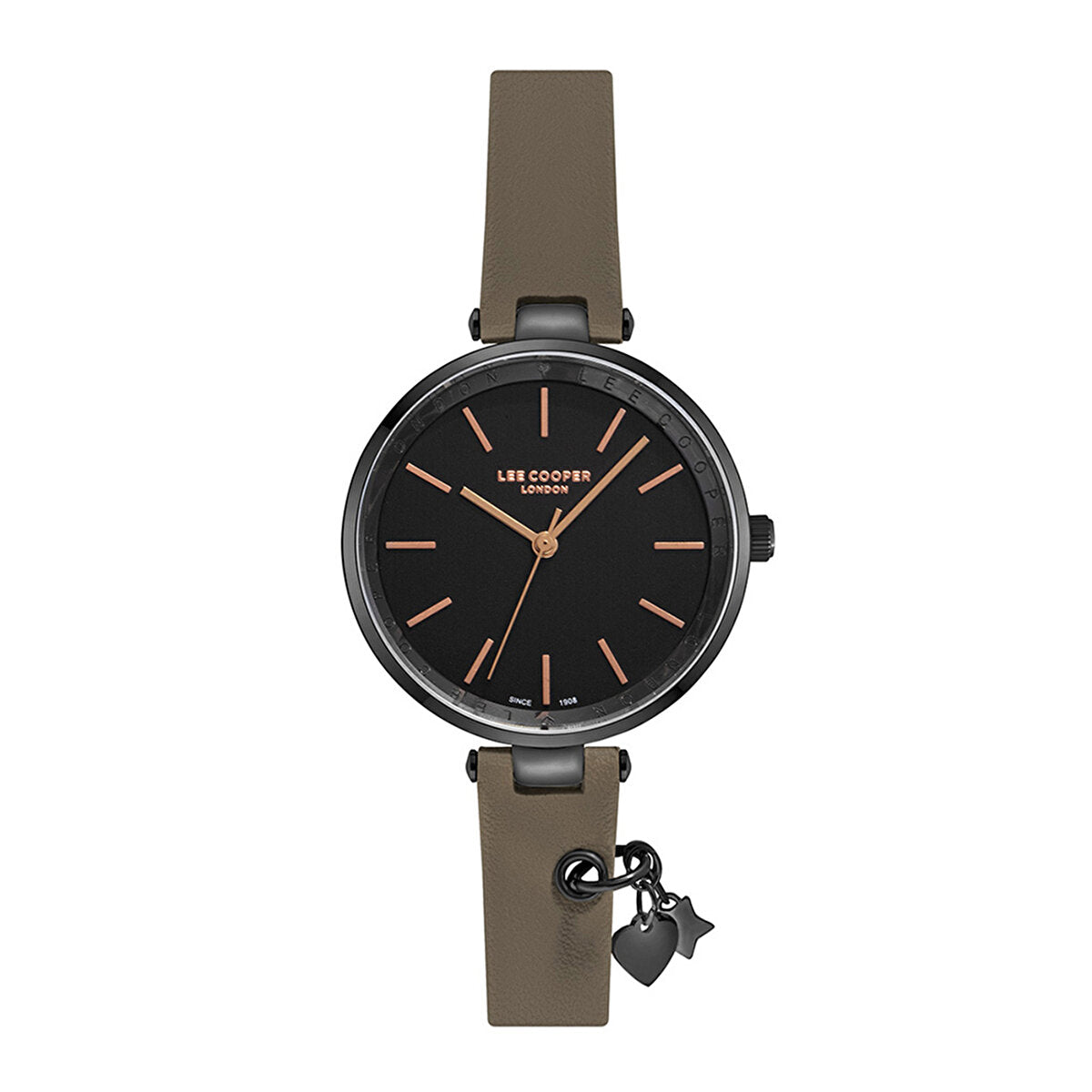 Lee Cooper LE-LC07020.657 black dial women watch