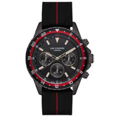 Lee Cooper, Men's, Analog Watch, Black Dial, with Silicone Band, LE-LC07210.651