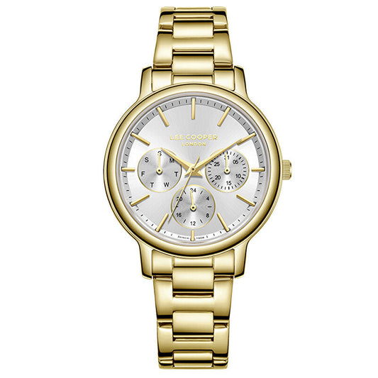 Lee Cooper, Men's, Analog Watch, Silver Dial, LE-LC07946.130