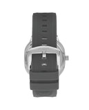 Lee Cooper Men's Analog Watch with Grey Dial and Grey Silicone Band, LC07973.366