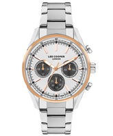 Lee Cooper, Men's, Analog Watch, Silver Dial, LE-LC07986.530