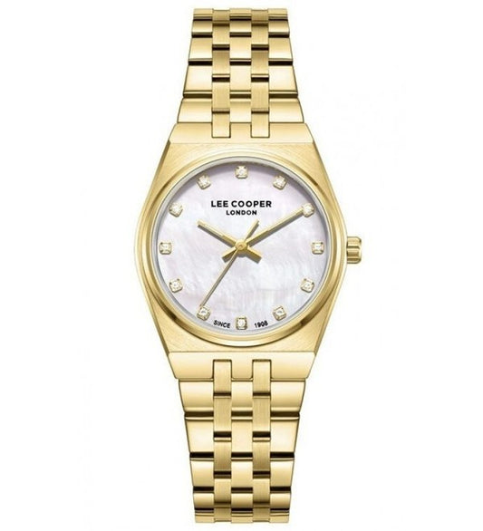Lee Cooper, Men's, Analog Watch, Gold Dial, LE-LC08204.120