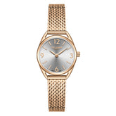 Lee Cooper Women's Analog Watch Grey Dial With Rose Gold Metal Band,LC08207.460