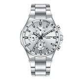 Lee Cooper, Men's, Analog Watch, Silver Dial, with Stainless Steel Band, LE-LC08219.330