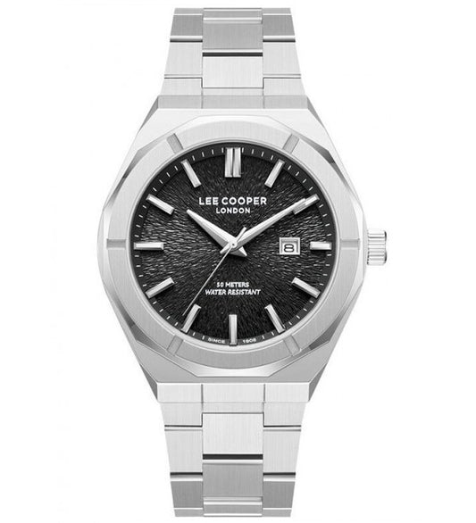 Lee Cooper, Men's, Analog Watch, Black Dial, LE-LC08234.350