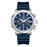 Lee Cooper Men's Multifunction Watch Dark Blue Dial With Dark Blue SiliconeStrap,LC08238.399