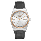 Lee Cooper, Men's, Analog Watch, Silver Dial, with Silicone Band, LE-LC08250.531