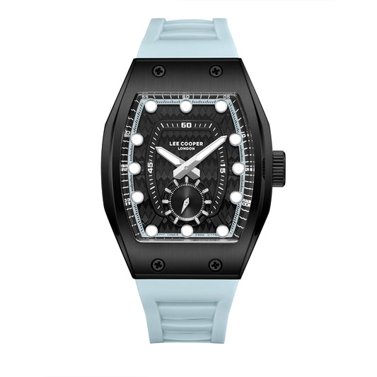 Lee Cooper, Men's, Analog Watch, Black Dial, with Silicone Band, LE-LC08264.657