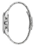 Lee Cooper Men's Multifunction Watch with Black Dial and Stainless Steel Band, LC08273.350
