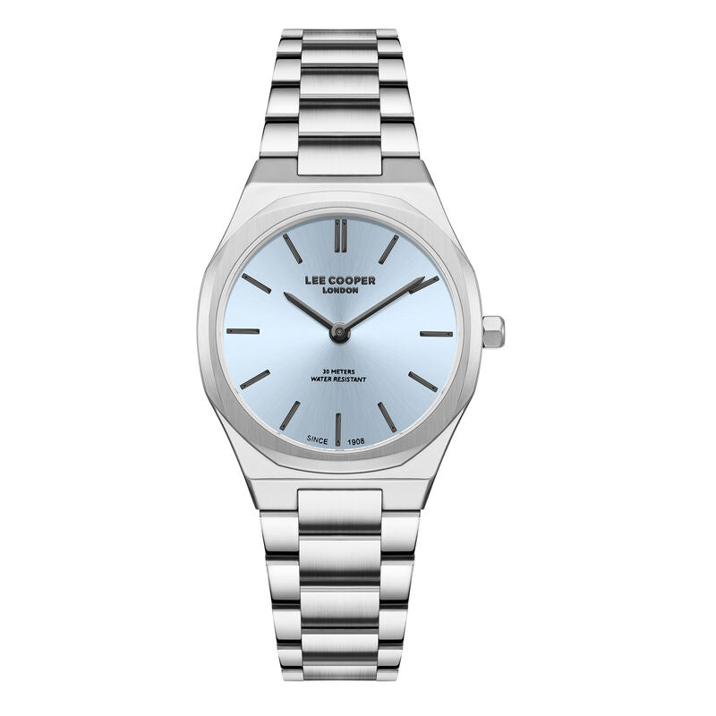 Lee Cooper, Men's, Analog Watch, Blue Dial, with Stainless Steel Band, LE-LC08276.300