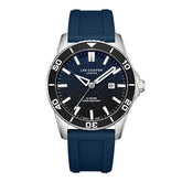 Lee Cooper men analog watch, blue dial with silicone band, model LE-LC08278.399, Bahrain