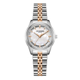 Lee Cooper women analog watch, pearl dial with stainless steel strap, model LE-LC08285.520, Bahrain