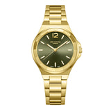 Lee Cooper, Men's, Analog Watch, Green Dial, with Stainless Steel Band, LE-LC08286.170